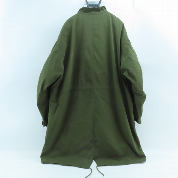 実際に弊社で買取させて頂いたBEAMS/ビームス オーバーサイズモッズコート 46-19-0010-147/Lの画像 1枚目