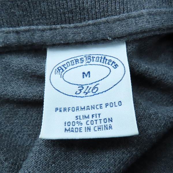 実際に弊社で買取させて頂いたBROOKS BROTHERS/ブルックスブラザーズ 半袖ポロシャツ/Mの画像 2枚目