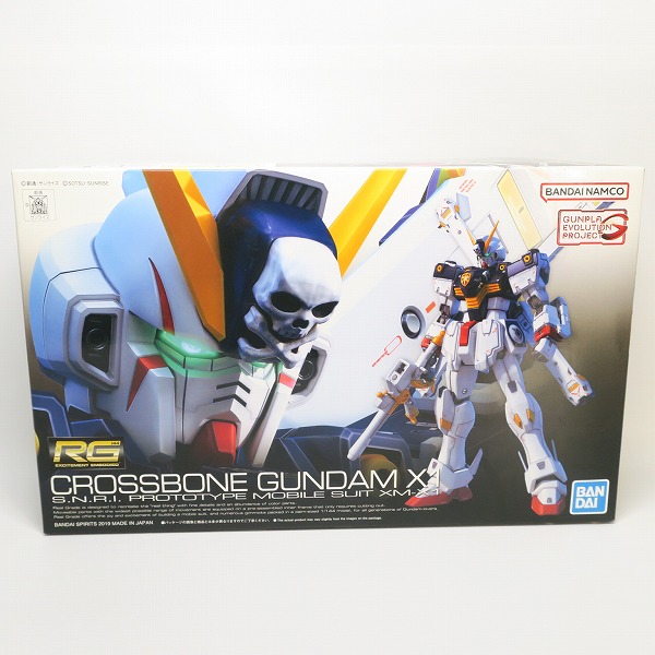 実際に弊社で買取させて頂いた【未組立】BANDAI/バンダイ RG 1/144 クロスボーン・ガンダムX1
