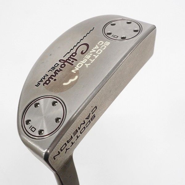 実際に弊社で買取させて頂いたScotty Cameron/スコッティキャメロン California DEL MAR/カリフォルニア デルマー パター34.25インチ