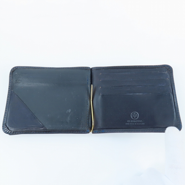 実際に弊社で買取させて頂いたGLENROYAL/グレンロイヤル レザーウォレット/二つ折り財布の画像 3枚目