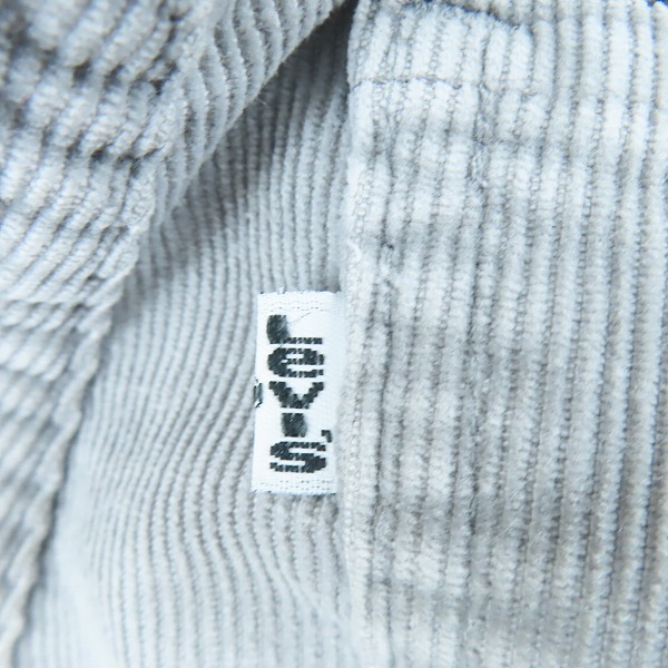 実際に弊社で買取させて頂いたLevis/リーバイス 80s ヴィンテージ 刻印536 白タブ コーデュロイパンツ 519-1555 W32 L32の画像 5枚目