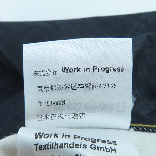 実際に弊社で買取させて頂いた【未使用】Carhartt/カーハート klondike pant/クロンダイク デニムパンツ 36×32の画像 4枚目