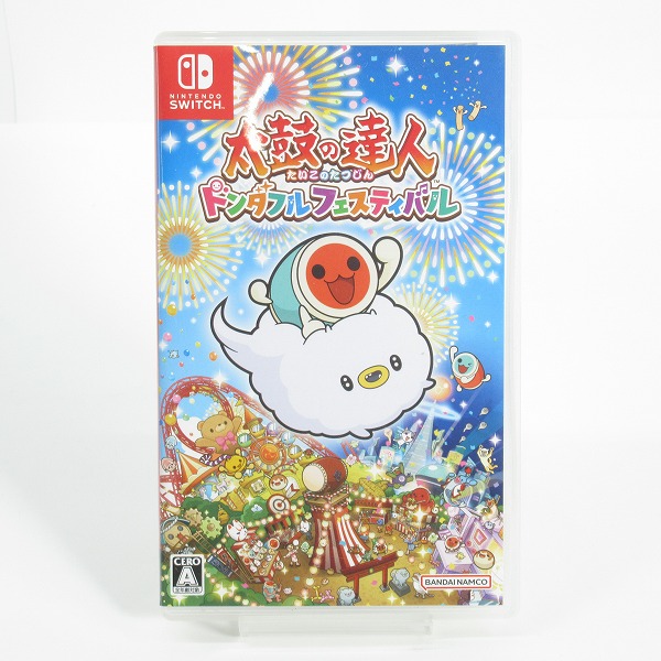 実際に弊社で買取させて頂いたNintendo Switch/ニンテンドー スイッチ ソフト バンダイナムコ 太鼓の達人 ドンダフルフェスティバル