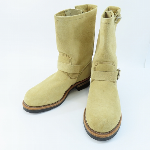 実際に弊社で買取させて頂いたRED WING/レッドウィング ENGINEER BOOTS/エンジニアブーツ スエード 8268/9D