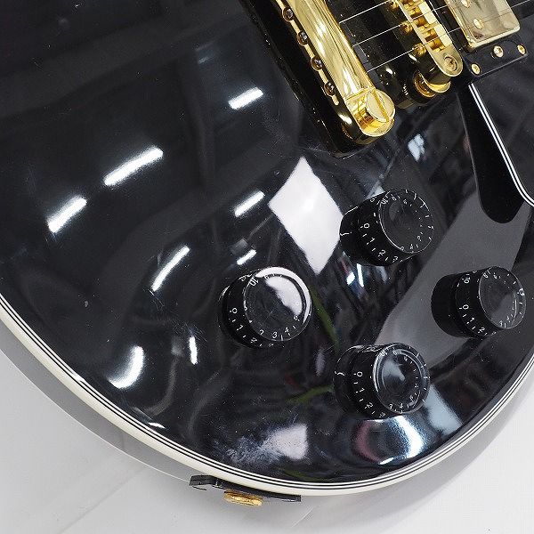 実際に弊社で買取させて頂いた★Blitz By Aria Pro Ⅱ/ブリッツ レスポール カスタムType セットネック エレキギター ソフトケース付の画像 6枚目