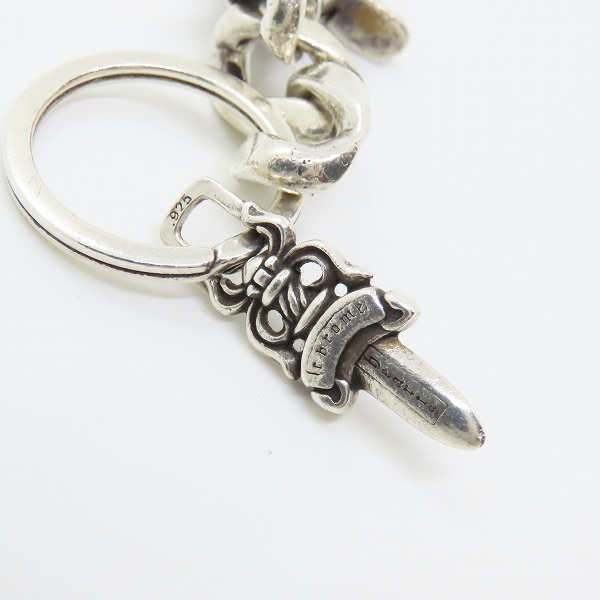 実際に弊社で買取させて頂いた【インボイス原本】CHROME HEARTS/クロムハーツ クラシックキーチェーン ショートの画像 3枚目