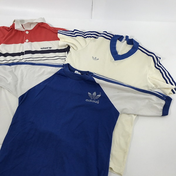 実際に弊社で買取させて頂いた【おまとめ】adidas/アディダス ヴィンテージ/ビンテージ Tシャツ/ポロシャツの画像 1枚目
