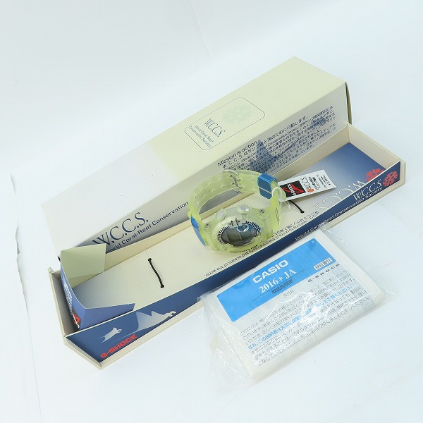 実際に弊社で買取させて頂いたG-SHOCK/Gショック WCCS FROGMAN フロッグマン DW-9900WC-1T【動作未確認】の画像 6枚目