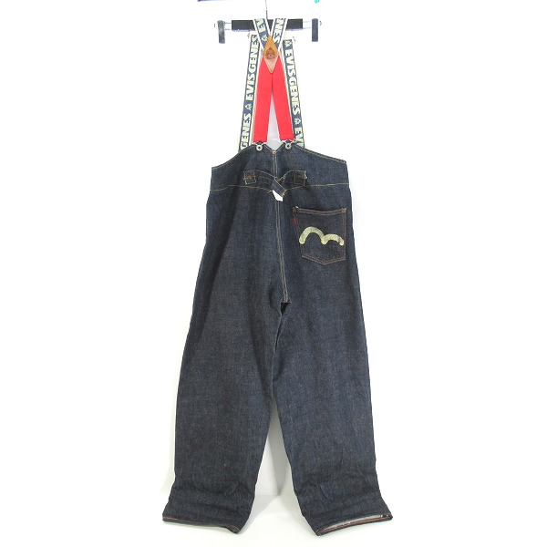 実際に弊社で買取させて頂いたEVIS/エヴィス/エビス 初期　サスペンダー付きデニムパンツ/32の画像 1枚目