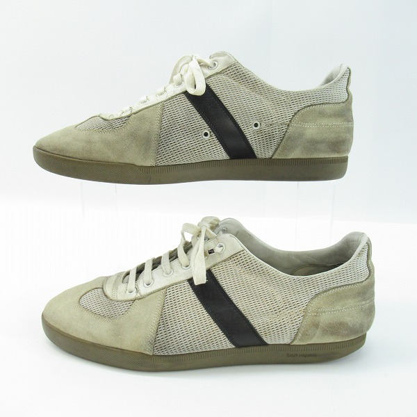 実際に弊社で買取させて頂いたDIOR HOMME/ディオールオム ジャーマントレーナー メッシュスニーカー 43の画像 3枚目