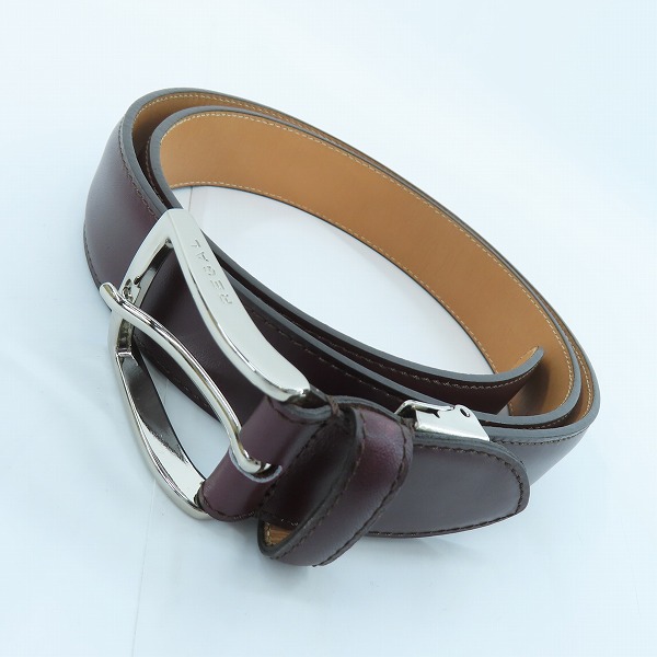 実際に弊社で買取させて頂いたREGAL/リーガル レザーベルトブラウン