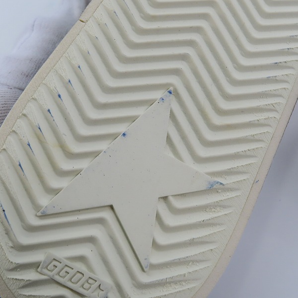実際に弊社で買取させて頂いた【未使用】GOLDEN GOOSE/ゴールデングース STARDAN SILVER PRINTED スニーカー/42の画像 7枚目