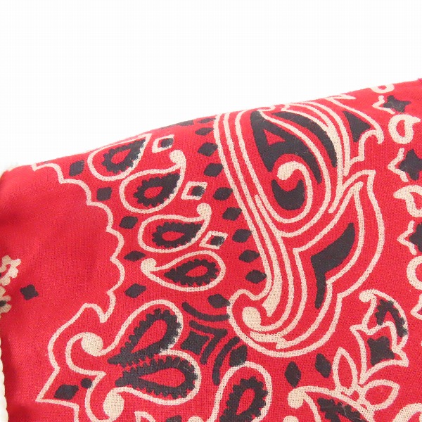 実際に弊社で買取させて頂いたREADYMADE/レディメイド 21AW バンダナベースボールシャツ RE-CO-RE-00-00-136/2の画像 7枚目