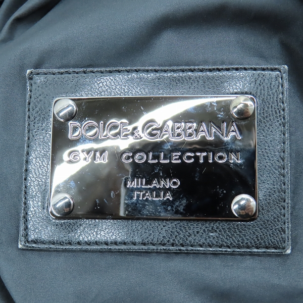実際に弊社で買取させて頂いた【JPタグ】DOLCE&GABBANA/ドルチェ&ガッバーナ/ドルガバ ロゴプレート ジップブルゾン 46の画像 5枚目