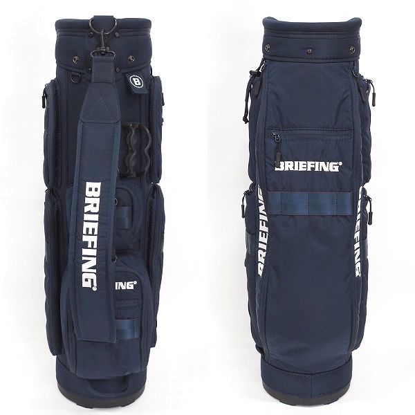 実際に弊社で買取させて頂いたBRIEFING/ブリーフィング CR-6 ゴルフ 8.5型 5分割キャディバッグ ネイビーの画像 2枚目