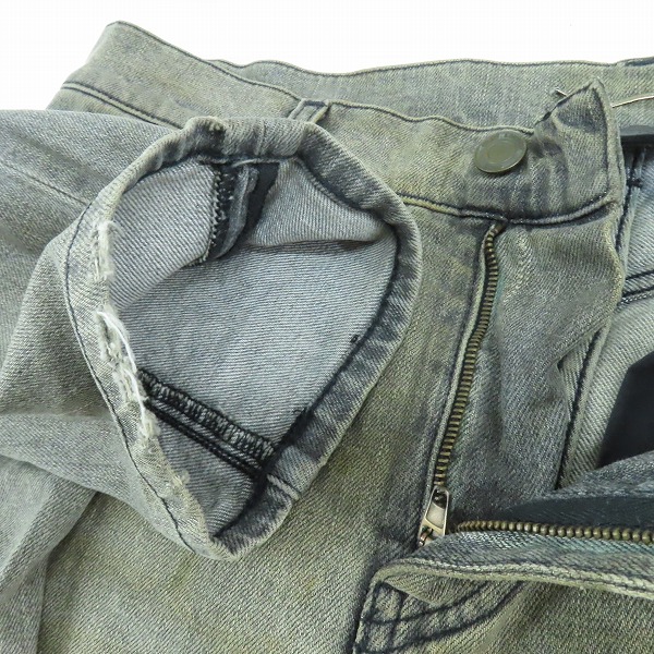 実際に弊社で買取させて頂いたSAINT LAURENT/サンローラン  D02 M/SK-LW デニムパンツ 390001 Y8811の画像 5枚目