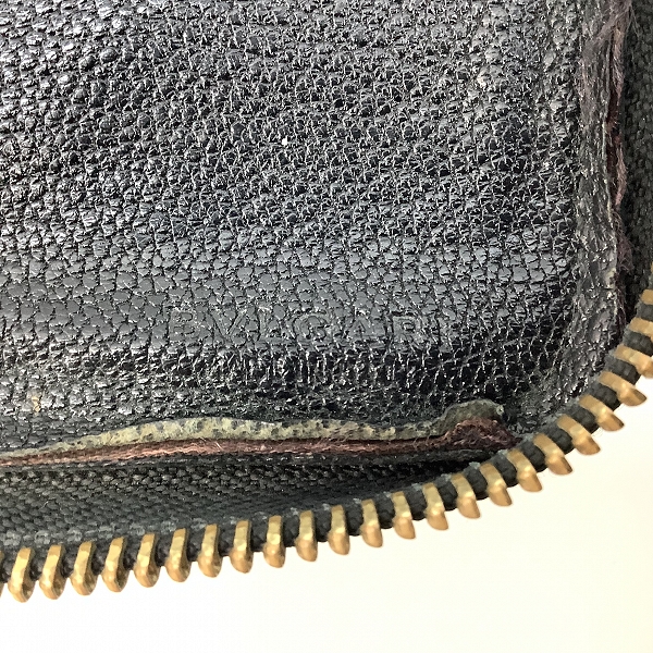 実際に弊社で買取させて頂いたBVLGARI/ブルガリ ドッピオトンド レザー ラウンドファスナー 長財布/ウォレットの画像 5枚目