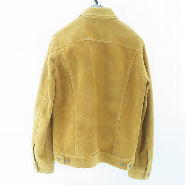実際に弊社で買取させて頂いたRUDE GALLERY BLACK REBEL/ルードギャラリーブラックレーベル スエード レザー ジャケット/Sの画像 1枚目