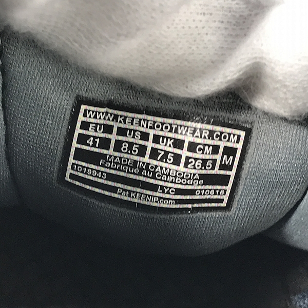 実際に弊社で買取させて頂いたKEEN/キーン UNEEK O2 ユニーク オーツー 1019943/26.5の画像 5枚目