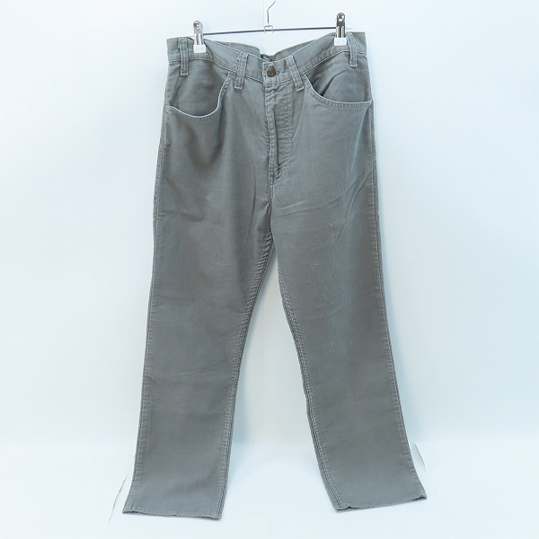 実際に弊社で買取させて頂いたLevis/リーバイス 80s ヴィンテージ 刻印536 白タブ コーデュロイパンツ 519-1555 W33 L34