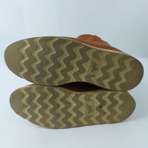 実際に弊社で買取させて頂いたRED WING/レッドウィング 90年代 ペコスブーツ 旧犬タグ 866 /8Eの画像 2枚目