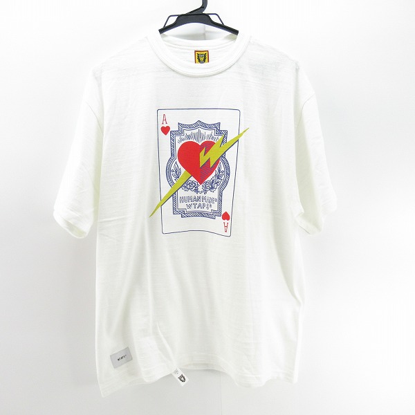 実際に弊社で買取させて頂いたHUMAN MADE × WTAPS/ヒューマンメイド × ダブルタップス  トランプTシャツ XL