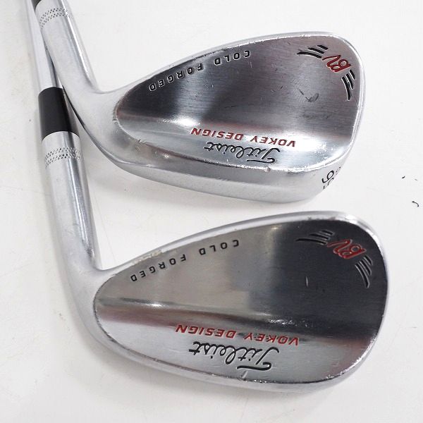 実際に弊社で買取させて頂いたTitleist/タイトリスト VOKEY DESIGN/ボーケイデザイン COLD FORGED ウェッジ 50°/08,56°/10 950GH FLEX:S 2本セットの画像 4枚目