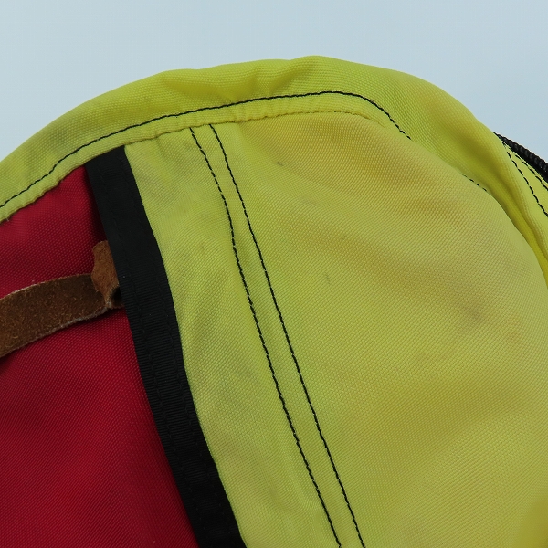 実際に弊社で買取させて頂いた【難有】GREGORY/グレゴリー 青タグ/90S/ヴィンテージ/ビンテージ カラーブロック デイパック/リュックサック Mの画像 7枚目