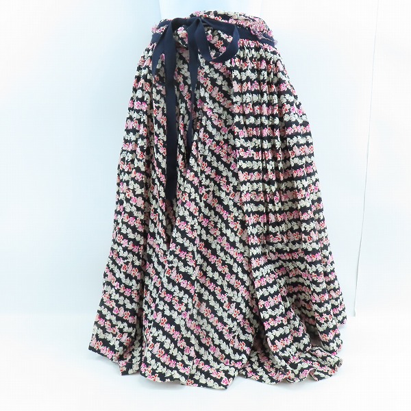 実際に弊社で買取させて頂いたJUNYA WATANABE COMME des GARCONS/ジュンヤワタナベ コムデギャルソン 花柄 スカート JO-S067/AD2004/M