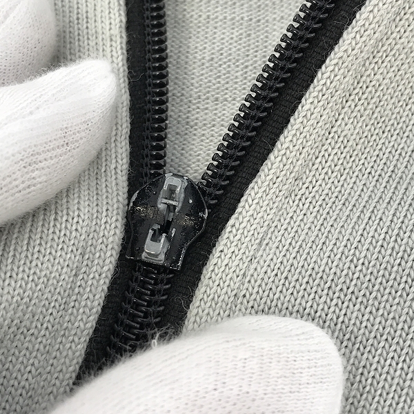 実際に弊社で買取させて頂いたadidas/アディダス ヴィンテージ 70s頃 西ドイツ製  ジップアップ ニットジャケット /42の画像 4枚目