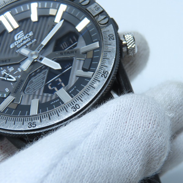 実際に弊社で買取させて頂いたCASIO/カシオ EDIFICE/エディフィス メカニックツールデザイン Bluetooth ECB-2000YTP-1AJFの画像 5枚目