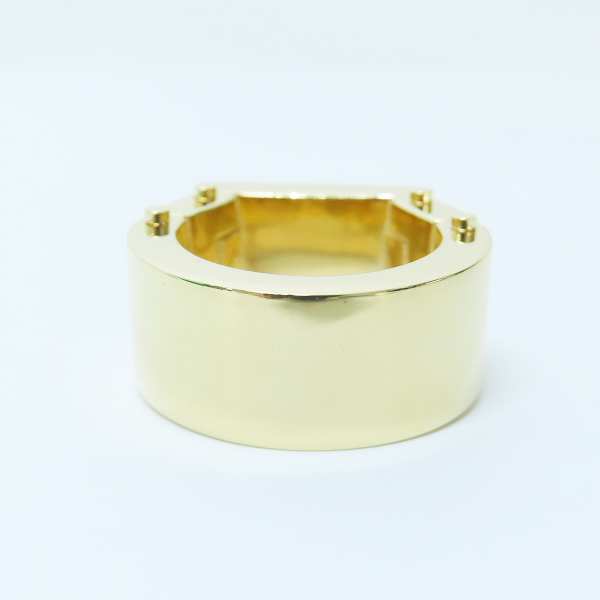 実際に弊社で買取させて頂いたBOTTEGA VENETA/ボッテガヴェネタ ボルト リング 680314 VAHU4/19.5-20.5号の画像 3枚目