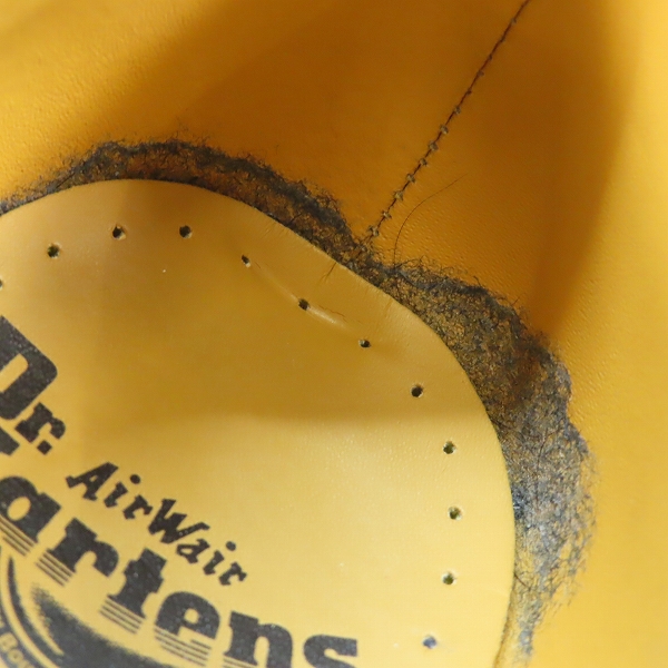 実際に弊社で買取させて頂いたDr.Martens/ドクターマーチン The NATIONAL GALLERY 1461 TNG LILY POND 緑 27930102/UK8の画像 7枚目