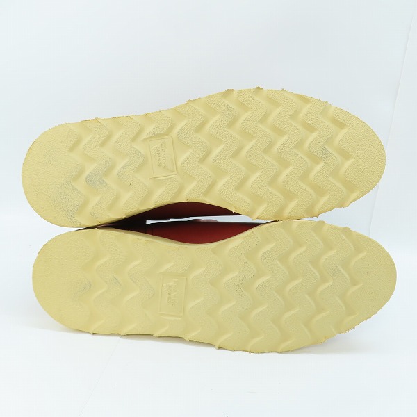 実際に弊社で買取させて頂いた【未使用】RED WING/レッドウイング 犬タグ ペコス ブーツ/ロングブーツ 00866/8Dの画像 2枚目