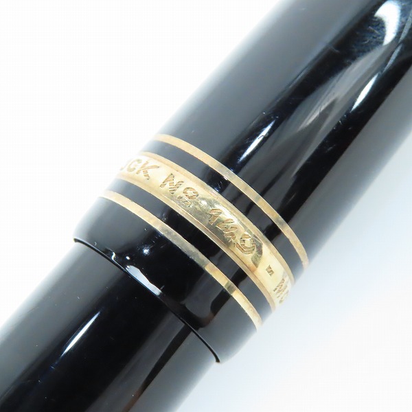 実際に弊社で買取させて頂いたMONTBLANC/モンブラン MEISTERSTUCK NO.149 マイスターシュテュック 万年筆 ペン先14C/585の画像 7枚目