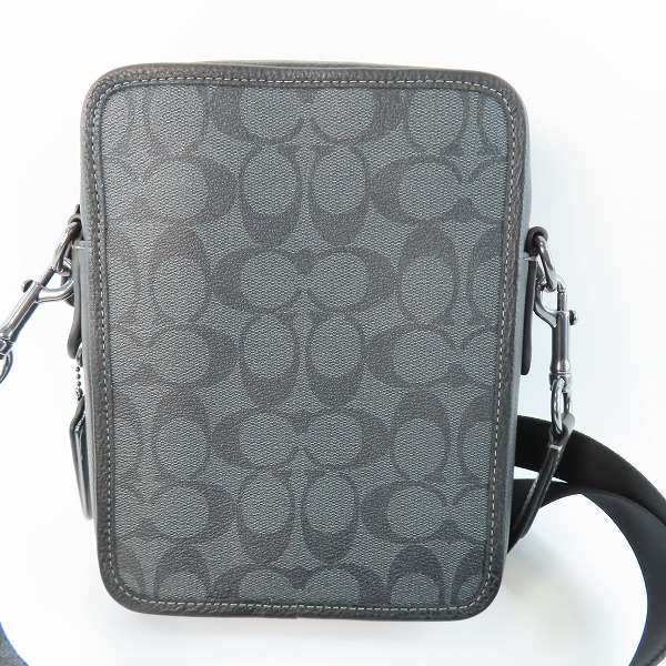 実際に弊社で買取させて頂いたCOACH/コーチ hudson/ハドソン ショルダーバッグ/メンズバッグ ブラックの画像 1枚目