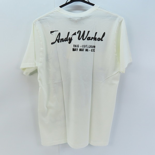 実際に弊社で買取させて頂いた【未使用】ANDY WARHOL BY HYSTERIC GLAMOUR/ヒステリックグラマー Tシャツ 0422CT04 L の画像 1枚目