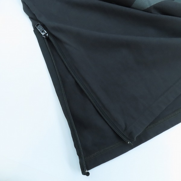 実際に弊社で買取させて頂いたUNDERCOVER/アンダーカバー サイドジップ ROSE プリントTシャツ UP1D4805/2の画像 4枚目