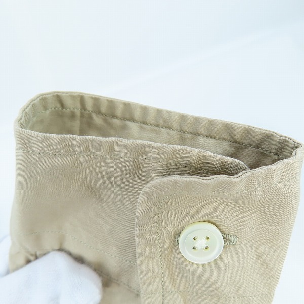 実際に弊社で買取させて頂いたAURALEE/オーラリー WASHED FINX TWILL BIG SHIRTS 長袖シャツ A8AS03TN/1の画像 5枚目