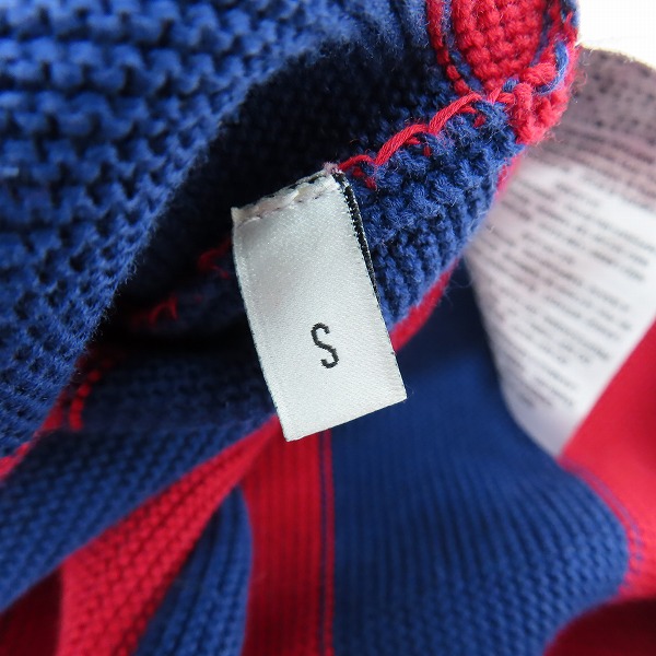 実際に弊社で買取させて頂いた【JPタグ】GUCCI/グッチ クルーネック ボーダー/バック刺繍 セーター Sの画像 3枚目