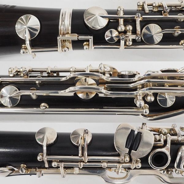 実際に弊社で買取させて頂いたYAMAHA/ヤマハ YCL-657/YCL657 German Clarinets/ドイツ クラリネットB♭管 エーラー式 ハードケース付の画像 4枚目