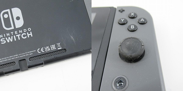実際に弊社で買取させて頂いた任天堂 Nintendo Switch/ニンテンドースイッチ 本体 Joy-Con グレー HAD-S-KAAAH 【簡易動作確認済】の画像 6枚目