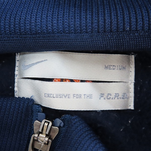 実際に弊社で買取させて頂いたF.C.Real Bristol×NIKE/エフシーレアルブリストル×ナイキ ウォームアップジャケット 106885 /Mの画像 2枚目