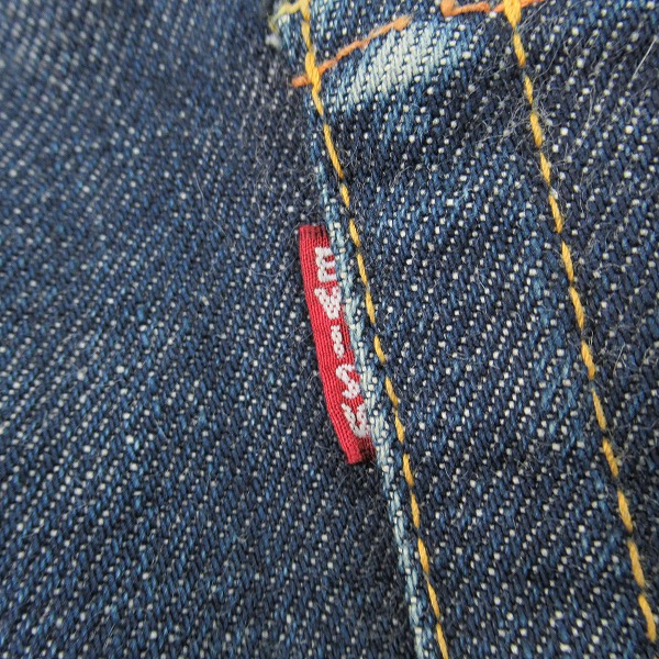 実際に弊社で買取させて頂いたEVISU/エヴィス エビス  Lot.2001 No.2 戎 カモメペイント デニムパンツ/40×35の画像 3枚目