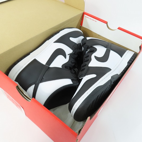 実際に弊社で買取させて頂いたNIKE/ナイキ DUNK HIGH RETRO Championship White ダンク DD1399-105/28の画像 8枚目