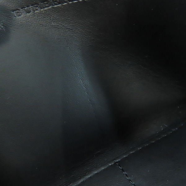 実際に弊社で買取させて頂いたBURBERRY/バーバリー ラウンド ファスナー バイカラー 長財布/ロングウォレットの画像 5枚目