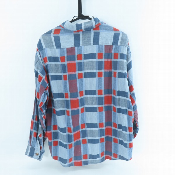 実際に弊社で買取させて頂いたSUGAR CANE/シュガーケーン チェック柄 長袖シャツ Mの画像 1枚目