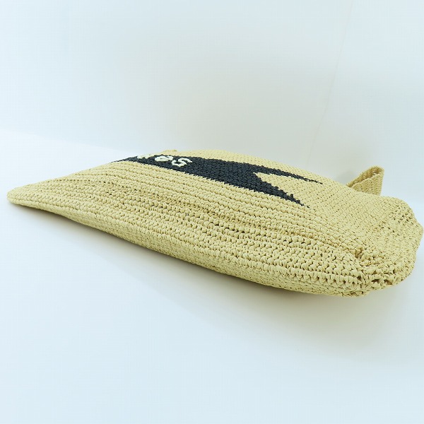 実際に弊社で買取させて頂いたDESCENDANT/ディセンダント CETUS RAFFIA BAG バッグ 241MADS-CG01の画像 3枚目