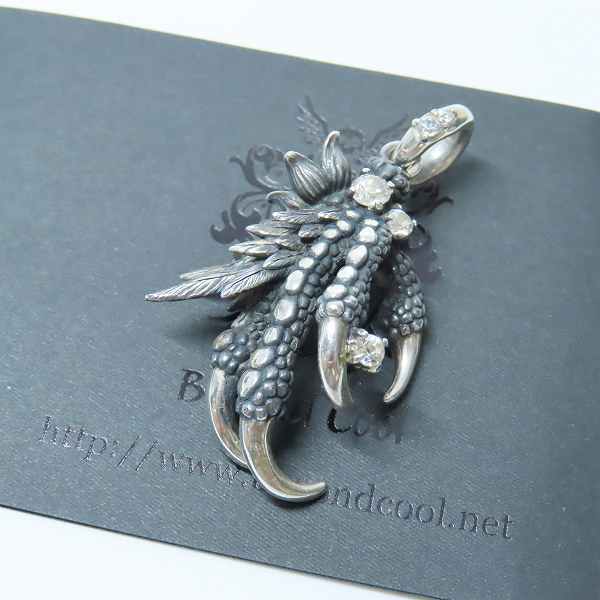 実際に弊社で買取させて頂いた【ギャラ付き】Bloody Mary/ブラッディマリー ナイトレイブン ペンダント w/ホワイトトパーズ